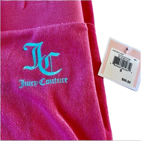 Juicy Couture Shocking Pink MT Zuma Pants Girl’s Soft Jogger Pants Various NWT - Picture 5 of 14